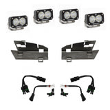 RAM S2 Sport Dual Fog Pocket Light Kit - RAM 2019-24 1500 Rebel; 2021-24 1500 TRX 448024