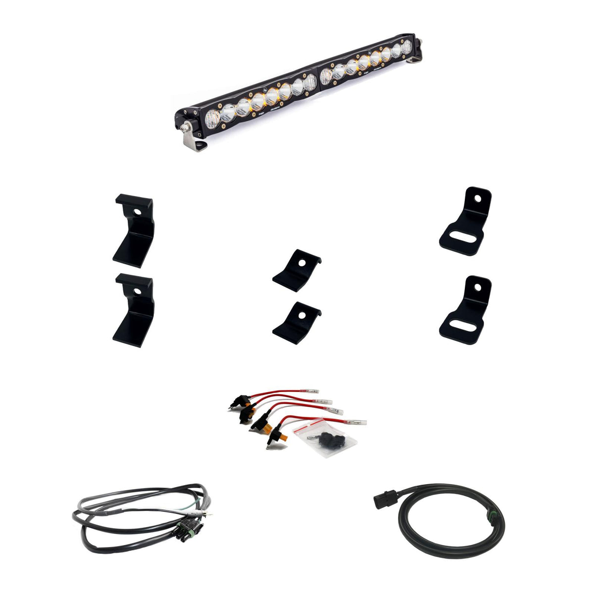 RAM S8 20 Inch Grille Light Kit - RAM 2019-24 1500 Rebel; 2021-24 1500 TRX 448049