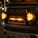 RAM S8 20 Inch Grille Light Kit - RAM 2019-24 1500 Rebel; 2021-24 1500 TRX 448049