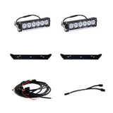 Ford OnX6+ 10 Inch Dual Behind Grille Light Bar Kit - Ford 2021-2026 F-150 Raptor, 2024-2026 F-150 Raptor 37/R Clear 448063