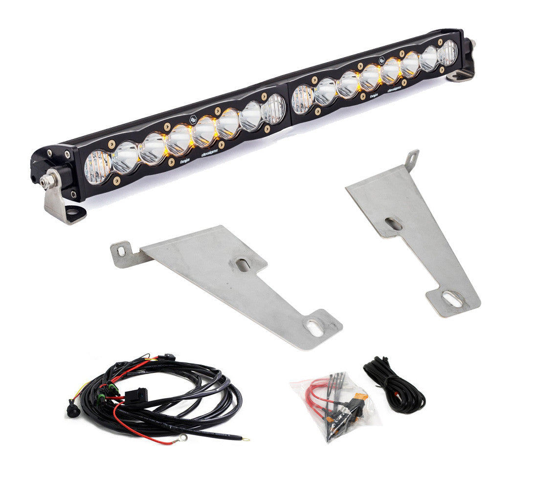 Toyota S8 20 Inch Behind Bumper Light Bar Kit - Toyota 2022-2026 Tundra Clear 448076