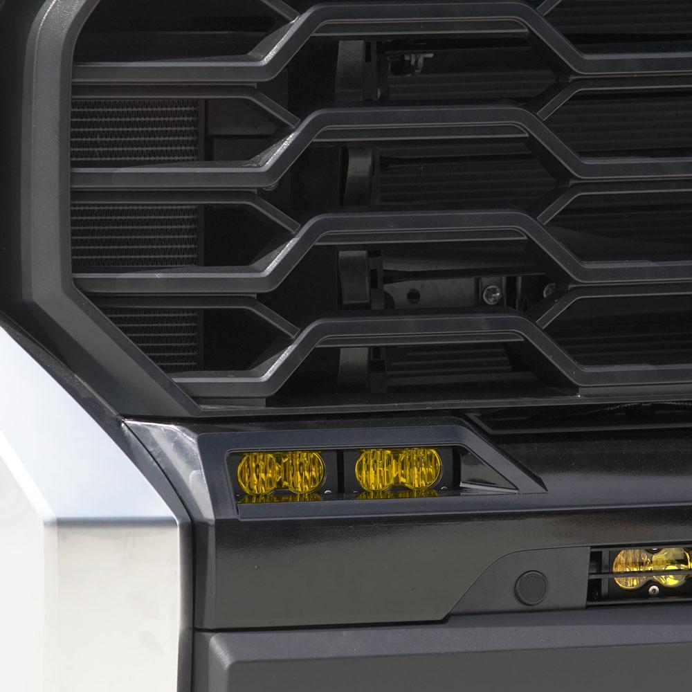 Toyota S2 Sport Dual Fog Pocket Light Kit - Toyota 2022-2026 Tundra Baja Amber 448081