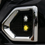 GMC S1 Dual Fog Pocket Light Kit - GMC 2019-22 Sierra 1500 Clear/Clear 448085