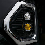 GMC S1 Dual Fog Pocket Light Kit - GMC 2019-22 Sierra 1500 Clear/Clear 448085