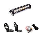 Polaris RZR Pro R S8 10" Hood Mount Kit - Polaris RZR Pro R 2022-2024 Baja Amber 448102