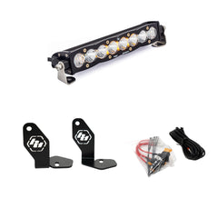 Polaris RZR Pro R S8 10" Hood Mount Kit - Polaris RZR Pro R 2022-2024 Baja Amber 448102