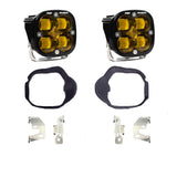 Mercedes Squadron SAE Fog Pocket Light Kit - Mercedes 2014-2018 Sprinter Van Baja Amber 448132