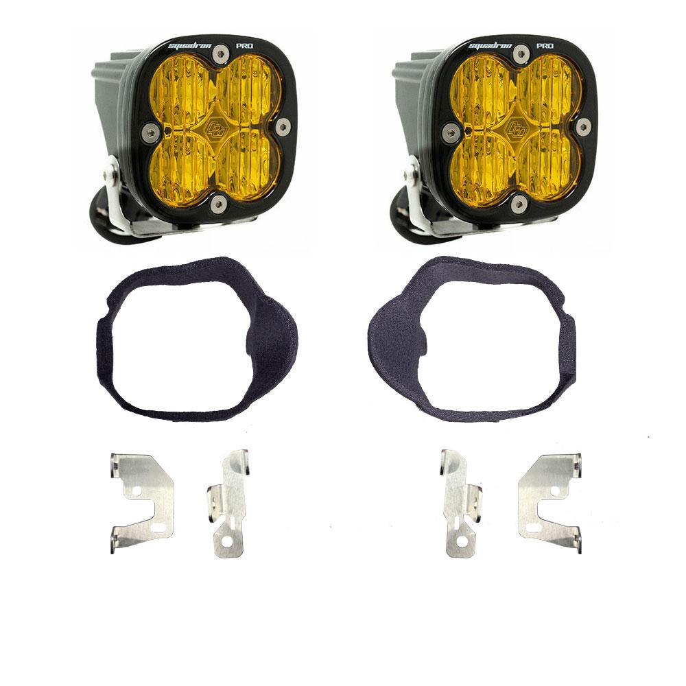 Mercedes Squadron Pro Fog Pocket Light Kit - Mercedes 2014-2018 Sprinter Van Baja Amber 448134