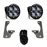 Jeep JK Squadron-R SAE Fog Pocket Light Kit - Jeep 2007-09 Wrangler JK; NOTE: w/ Premium OE Bumper Clear 448144