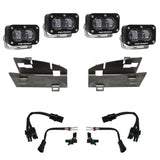 RAM Dual S2 SAE Fog Pocket Light Kit - RAM 2019-24 1500 Rebel; 2021-24 1500 TRX Clear 448164