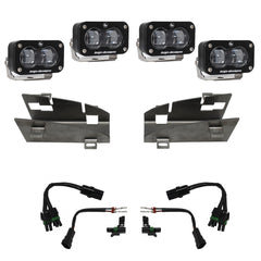 RAM Dual S2 SAE Fog Pocket Light Kit - RAM 2019-24 1500 Rebel; 2021-24 1500 TRX Clear 448164