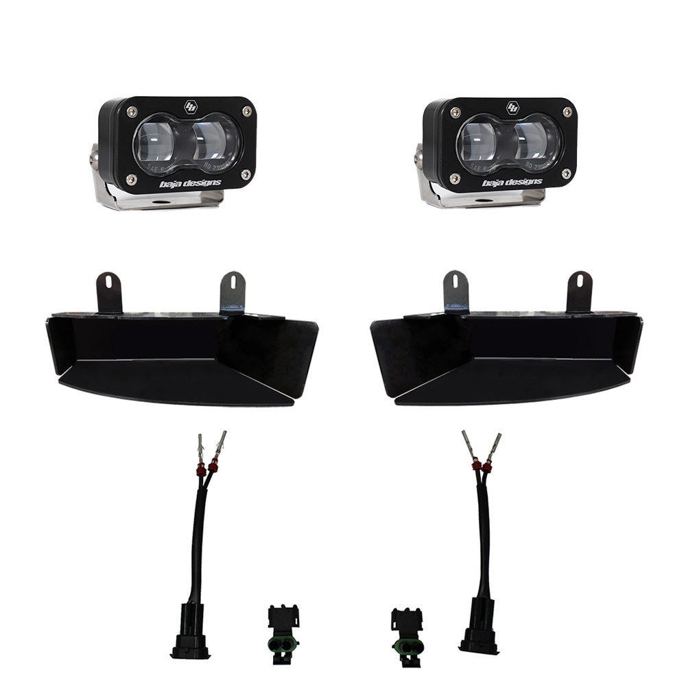 RAM S2 SAE Fog Pocket Light Kit - RAM 2019-2026 2500/3500 Clear 448165