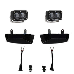 RAM S2 SAE Fog Pocket Light Kit - RAM 2019-2026 2500/3500 Clear 448165