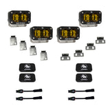 Ford Raptor S2 SAE Dual Fog Pocket Kit - Ford 2021-2026 F-150 Raptor, 2024-2026 F-150 Raptor 37/R Baja Amber 448171