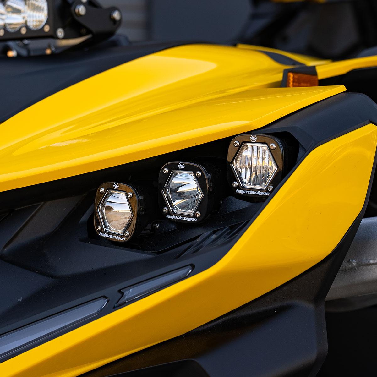 Can-Am Maverick R Triple S1 Headlight Kit - Can-Am Maverick R 2024-2026 448186