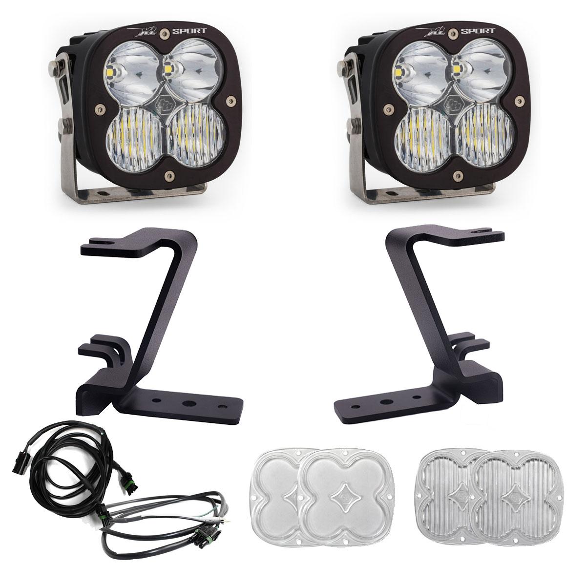 Ford XL Sport A-Pillar Light Kit - Ford 2023-2026 F-250/350 Super Duty Upfitter 448210UP