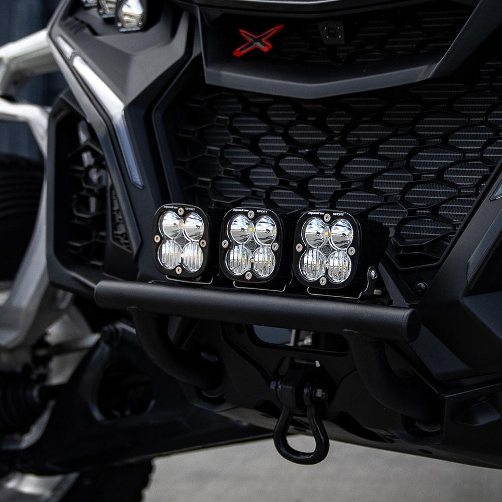 Can-Am Maverick R Push Bar Bumper Light Kits - Can-Am Maverick R 2024-2026 Squadron Sport 448214