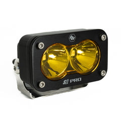 S2 Pro Black LED Auxiliary Light Pod Spot Baja Amber 480011