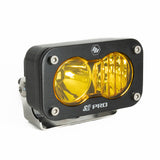 S2 Pro Black LED Auxiliary Light Pod Driving/Combo Baja Amber 480013