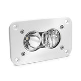 S2 Pro White Flush Mount LED Auxiliary Light Pod Driving/Combo 481003WT