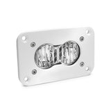 S2 Pro White Flush Mount LED Auxiliary Light Pod Wide Cornering 481005WT