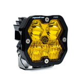 Squadron 2.0 Pro Black LED Auxiliary Light Pod Driving/Combo Baja Amber 49-0013-2