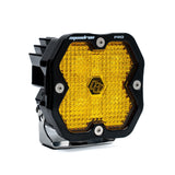 Squadron 2.0 Pro Black LED Auxiliary Light Pod Work/Scene Baja Amber 49-0016-2