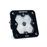 Squadron 2.0 Pro Black Flush Mount LED Auxiliary Light Pod Work/Scene Clear 49-1006-2
