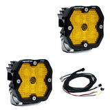 Squadron 2.0 Pro Black LED Auxiliary Light Pod Pair Work/Scene Baja Amber Yes Toggle On/Off 49-7816-2