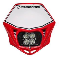 Motorcycle Squadron Pro (D/C) Headlight Kit w/ Shell Red 4970014R