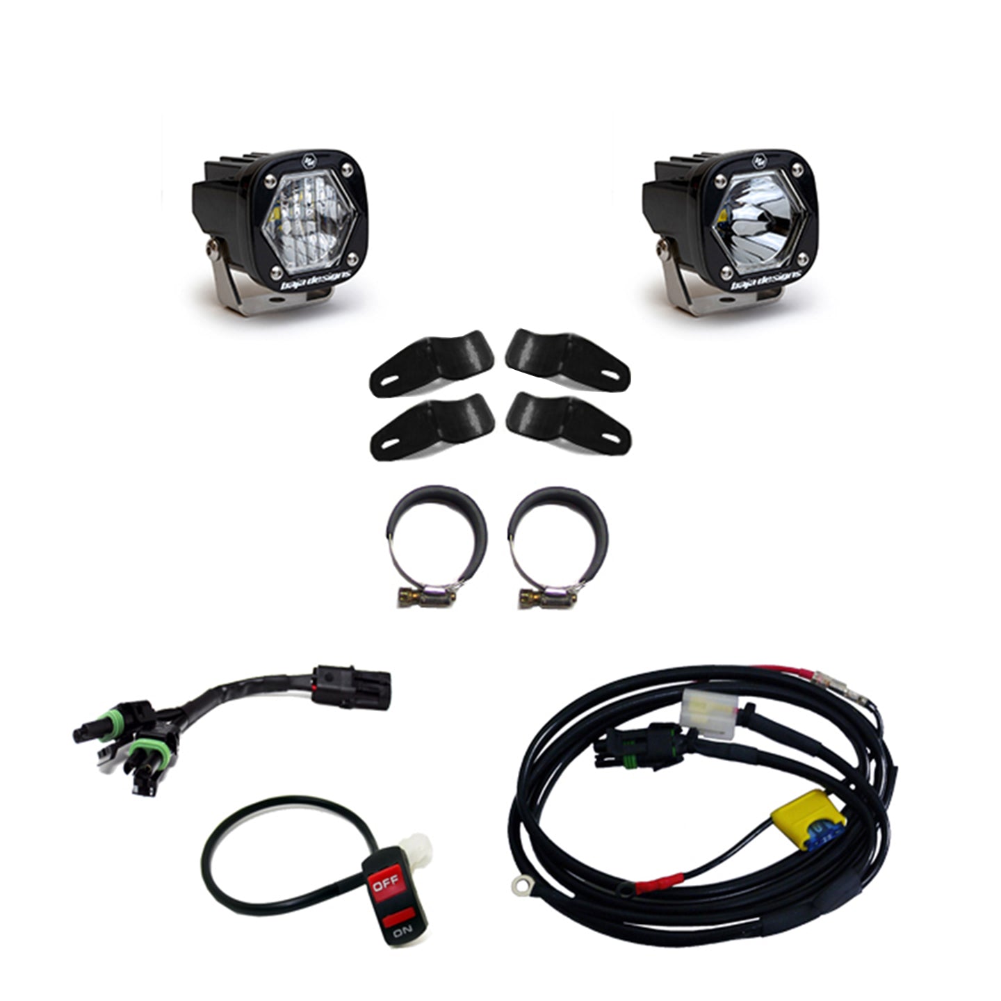 Moto S1 Auxiliary Light Kit Multi-Pattern Universal 507097