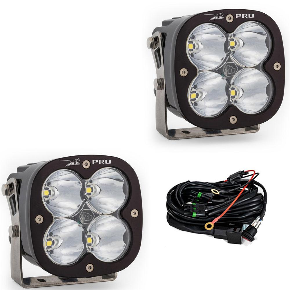 XL Pro LED Auxiliary Light Pod Pair Spot Clear 507801