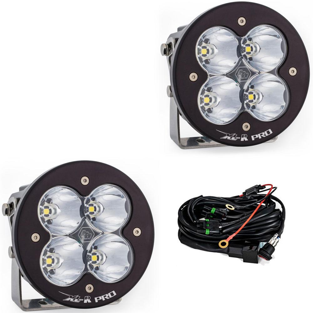 XL-R Pro LED Auxiliary Light Pod Pair Spot Clear 537801