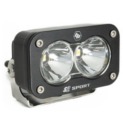 S2 Sport Black LED Auxiliary Light Pod Spot Clear 540001