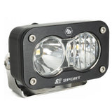 S2 Sport Black LED Auxiliary Light Pod Driving/Combo Clear 540003