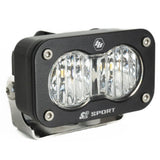 S2 Sport Black LED Auxiliary Light Pod Wide Cornering Clear 540005