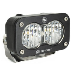 S2 Sport Black LED Auxiliary Light Pod Wide Cornering Clear 540005