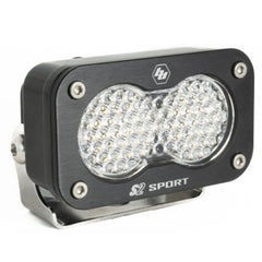 S2 Sport Black LED Auxiliary Light Pod Work/Scene Clear 540006