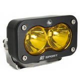 S2 Sport Black LED Auxiliary Light Pod Spot Baja Amber 540011