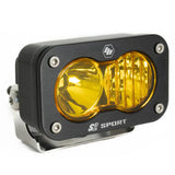 S2 Sport Black LED Auxiliary Light Pod Driving/Combo Baja Amber 540013