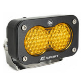 S2 Sport Black LED Auxiliary Light Pod Work/Scene Baja Amber 540016