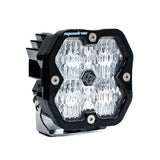 Squadron 2.0 Sport Black LED Auxiliary Light Pod Wide Cornering Clear 55-0005-2