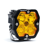 Squadron 2.0 Sport Black LED Auxiliary Light Pod Driving/Combo Baja Amber 55-0013-2