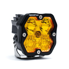 Squadron 2.0 Sport Black LED Auxiliary Light Pod Driving/Combo Baja Amber 55-0013-2