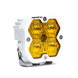 Squadron 2.0 Sport White LED Auxiliary Light Pod Wide Cornering Baja Amber 55-0015-WT-2