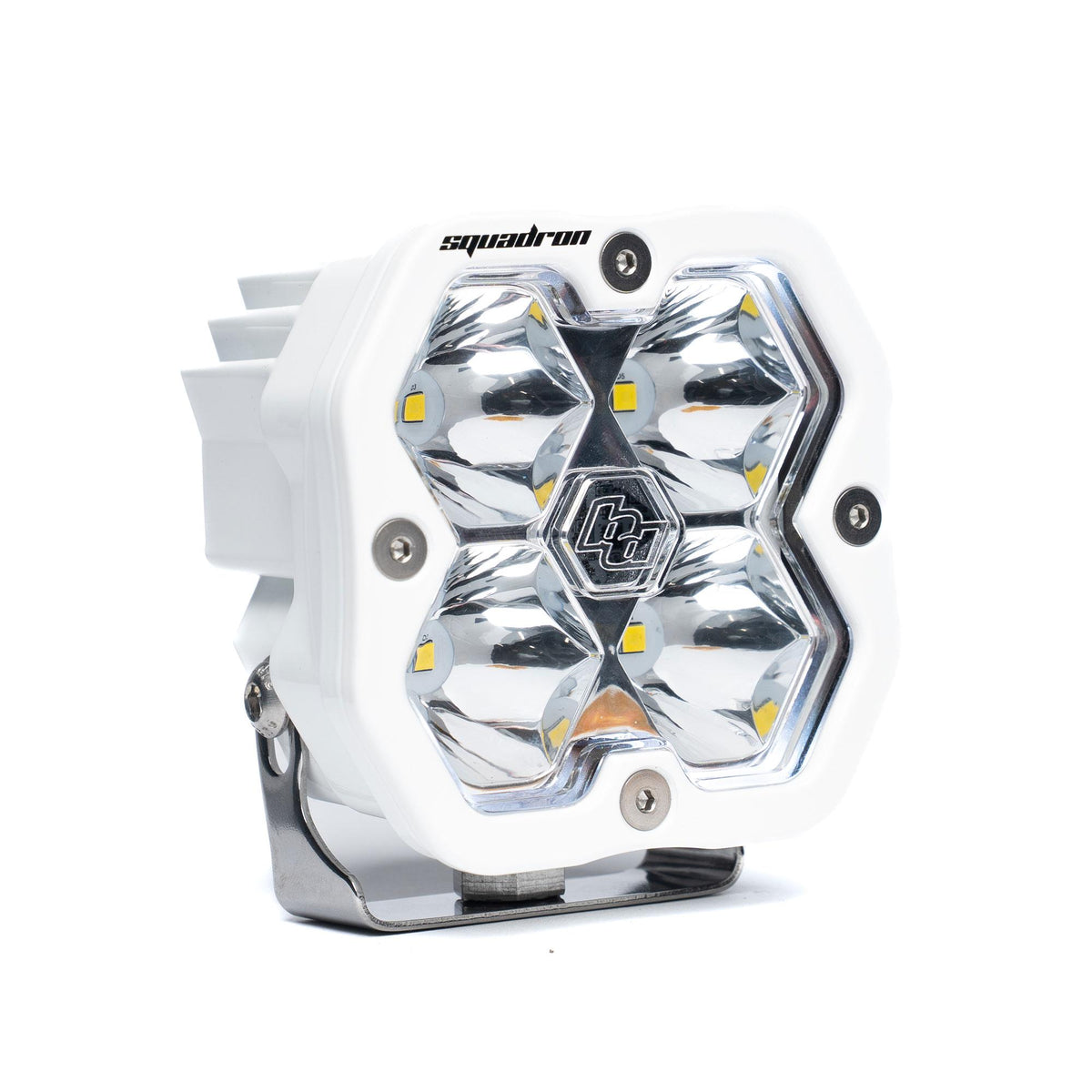 Squadron 2.0 Sport White Flush Mount LED Auxiliary Light Pod Spot Clear 55-1001-WT-2