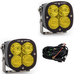 XL Sport LED Auxiliary Light Pod Pair Driving/Combo Baja Amber 567813