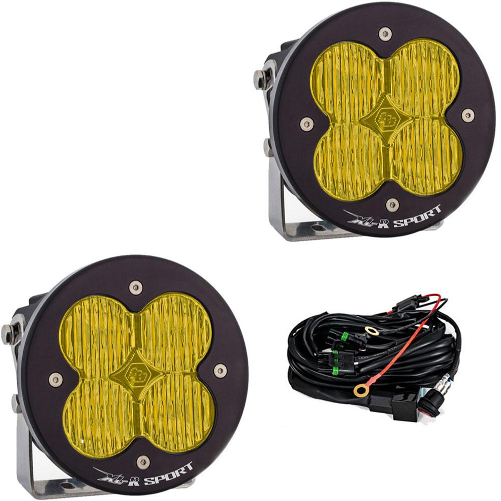 XL-R Sport LED Auxiliary Light Pod Pair Wide Cornering Baja Amber 577815