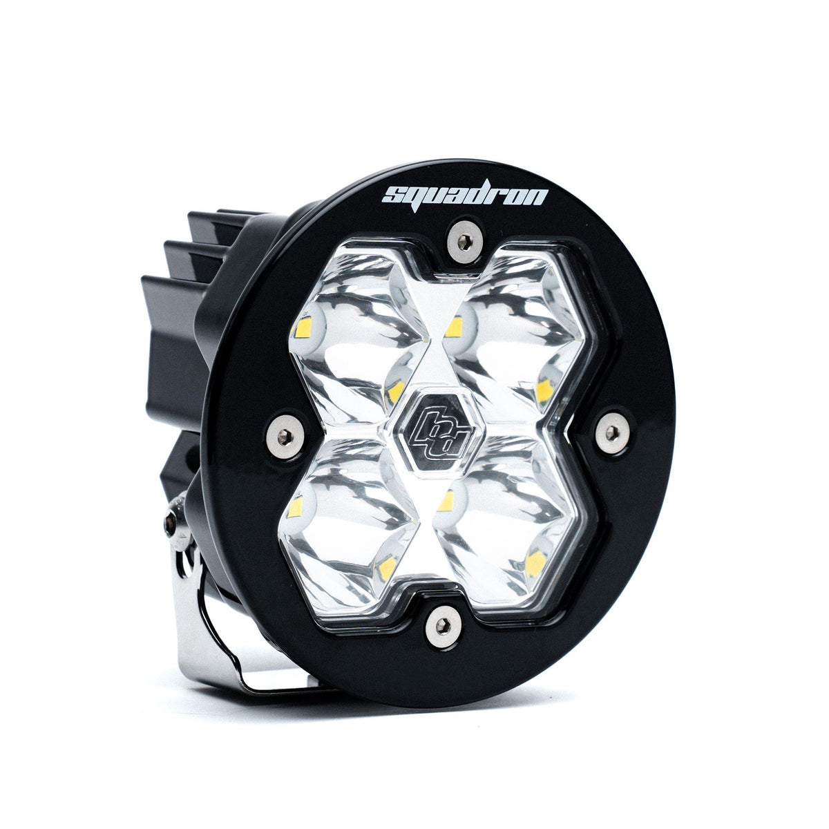 Squadron-R 2.0 Sport Black LED Auxiliary Light Pod Spot Clear 58-0001-2