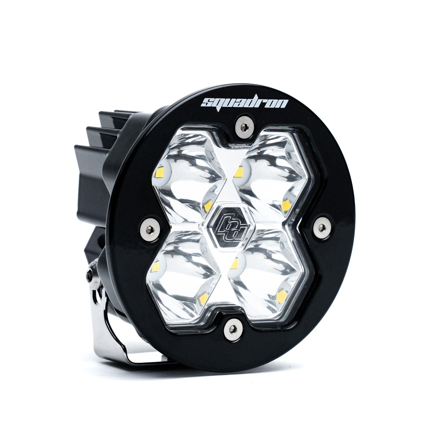Squadron-R 2.0 Sport Black LED Auxiliary Light Pod Spot Clear 58-0001-2
